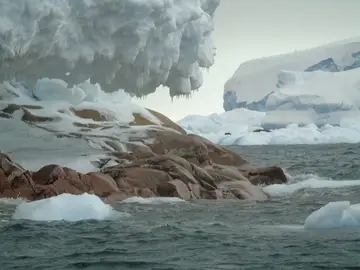 Descubren una isla oculta en la Antártida Descubren una isla oculta en la Antártida