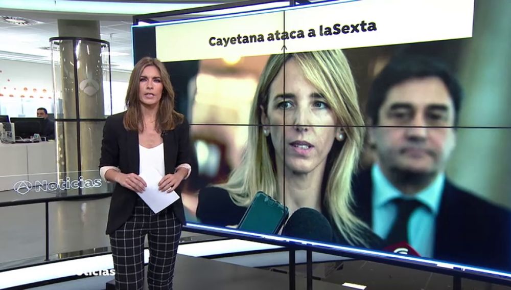 Cayetana Álvarez de Toledo acusa a La Sexta de "erosionar la democracia"