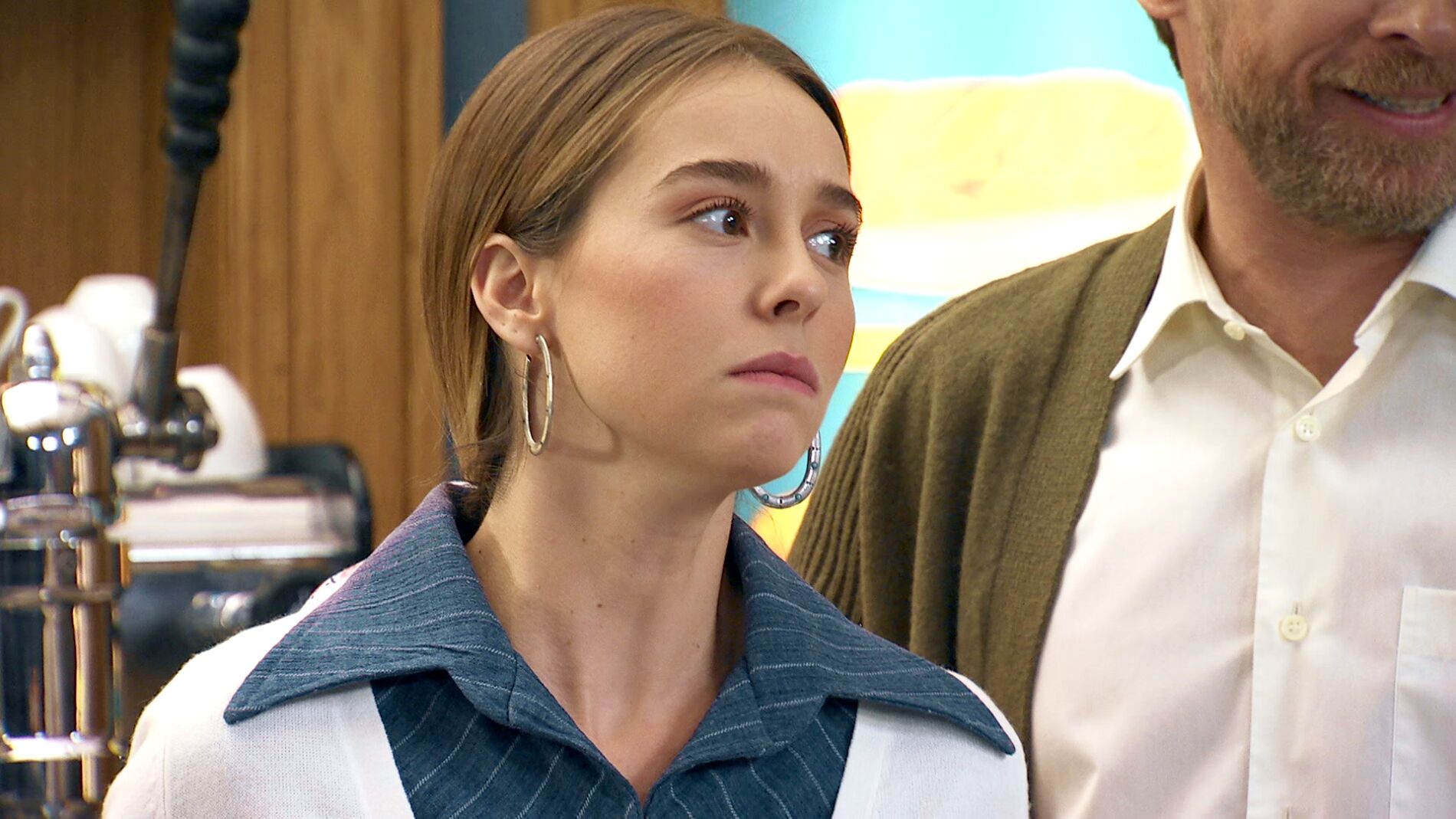 Luisita, pierde los nervios ante el encuentro de Amelia y Sebas