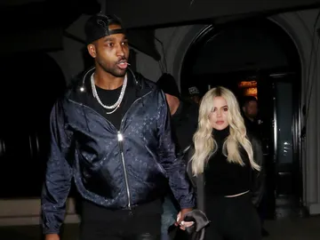 Tristan Thompson y Khloé Kardashian Tristan Thompson y Khloé Kardashian