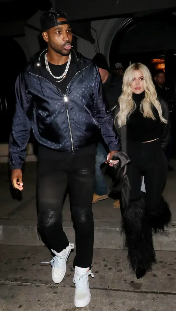 Tristan Thompson y Khloé Kardashian