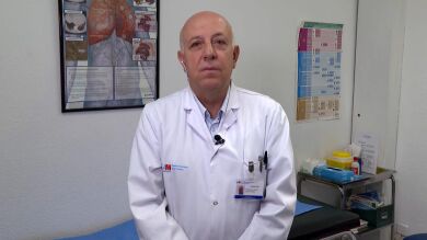 Javier García, neumólogo: 