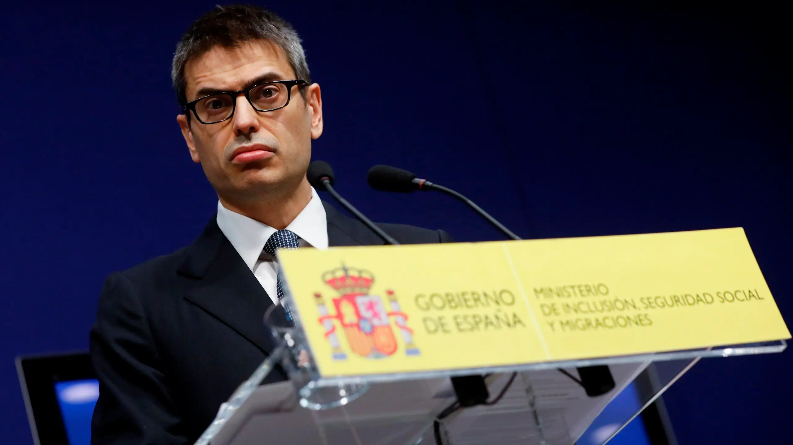 El secretario de Estado de Seguridad Social, Israel Arroyo