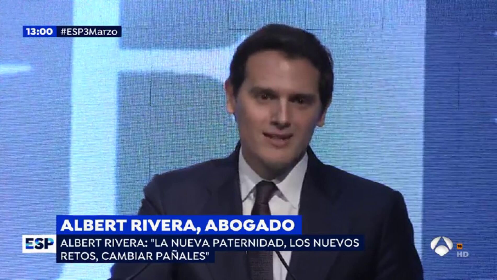 El abogado, Albert Rivera.
