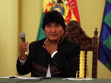 Imagen de archivo del expresidente de Bolivia, Evo Morales