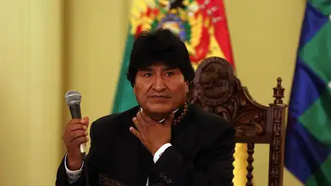 Imagen de archivo del expresidente de Bolivia, Evo Morales Imagen de archivo del expresidente de Bolivia, Evo Morales