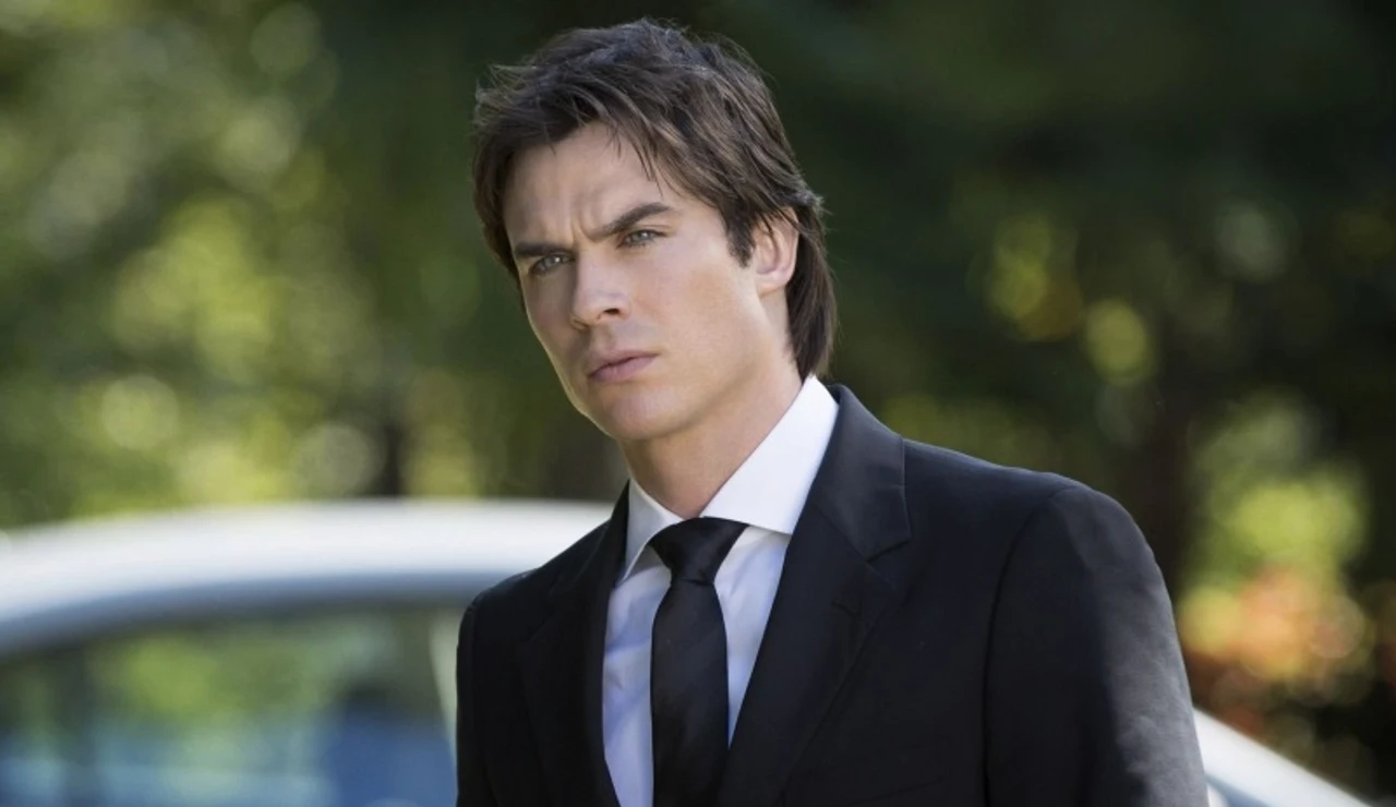 Ian Somerhalder como Damon Salvatore en 'Crónicas Vampíricas'