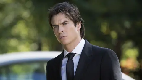 Ian Somerhalder como Damon Salvatore en 'Crónicas Vampíricas' Ian Somerhalder como Damon Salvatore en 'Crónicas Vampíricas'