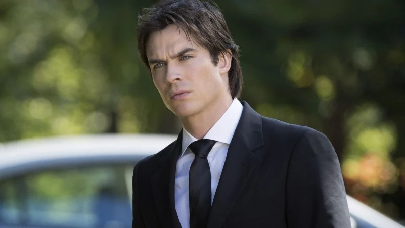 Ian Somerhalder como Damon Salvatore en 'Crónicas Vampíricas' Ian Somerhalder como Damon Salvatore en 'Crónicas Vampíricas'