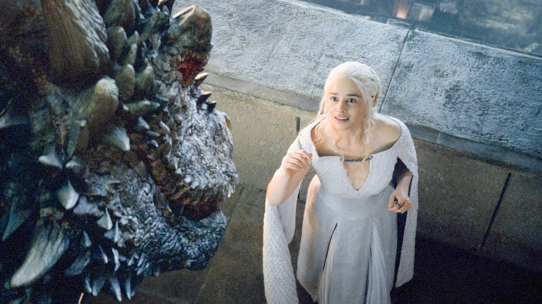 Emilia Clarke como Daenerys Targaryen en &#39;Juego de Tronos&#39;