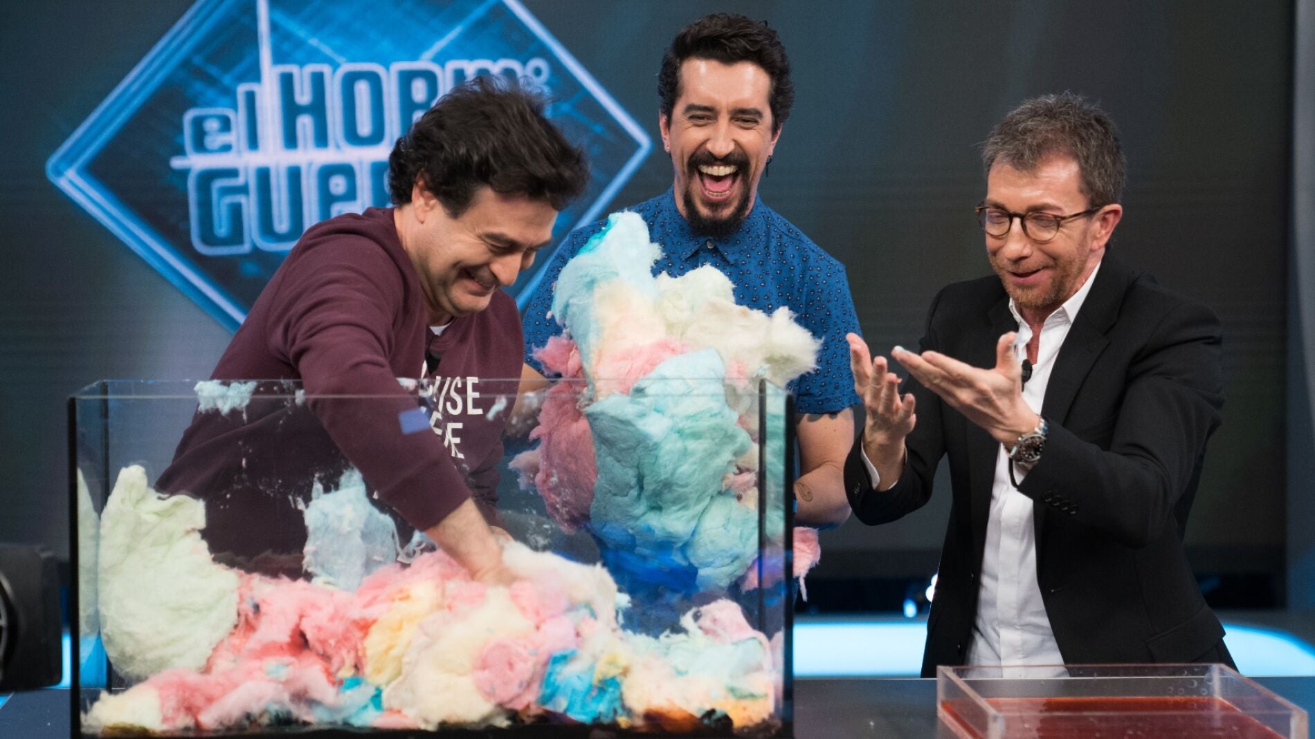 Marron descubre los secretos que guarda el algod&oacute;n de az&uacute;car en 'El Hormiguero 3.0'