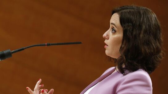 La presidenta de la Comunidad de Madrid, Isabel D&iacute;az Ayuso 