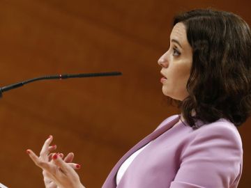 La presidenta de la Comunidad de Madrid, Isabel Díaz Ayuso 