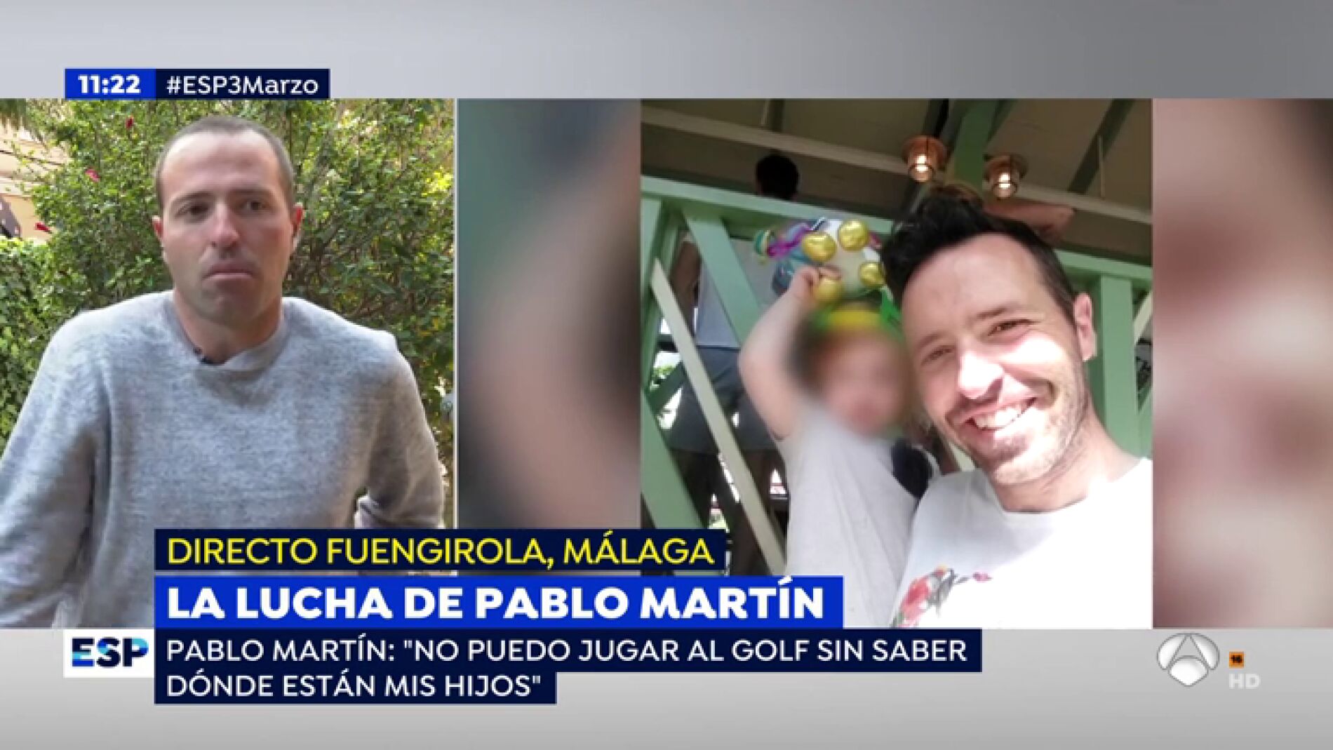 La lucha de Pablo Mart&iacute;n.