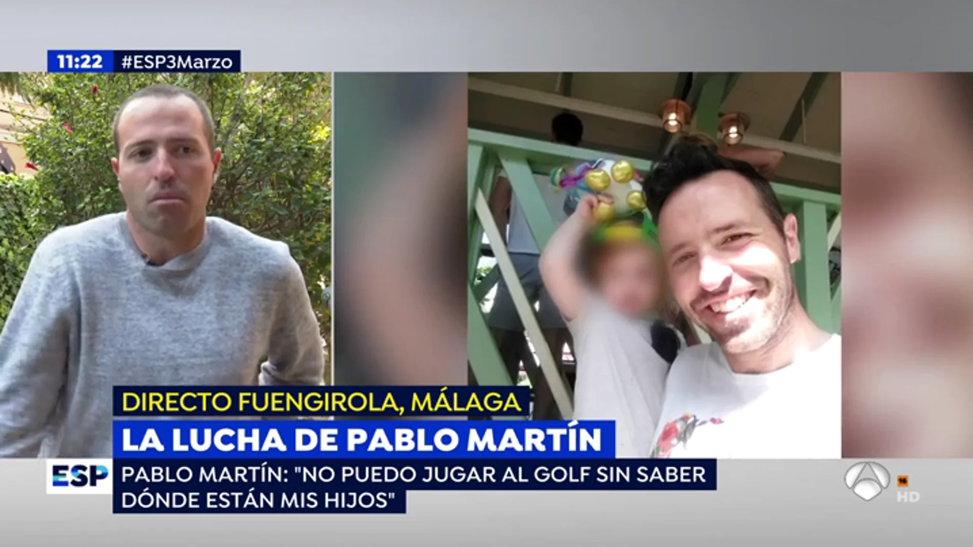 La lucha de Pablo Martín.