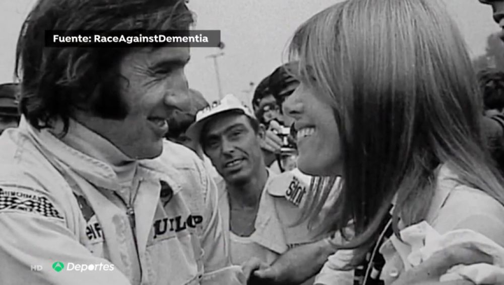Helen, esposa del expiloto Jackie Stewart, padece demencia senil: "Ella quiere un abrazo, quiere un beso, solo quiere que la abracen"