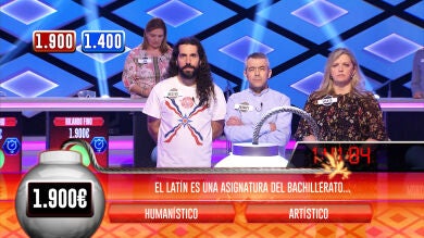 El equipo ‘Hilando fino’ se alza con la victoria en un primer duelo de infarto en ‘La liga de los millonarios’