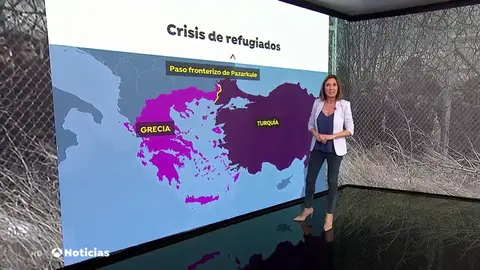 12.500 refugiados siguen atrapados en la frontera entre Grecia y Turquía 12.500 refugiados siguen atrapados en la frontera entre Grecia y Turquía