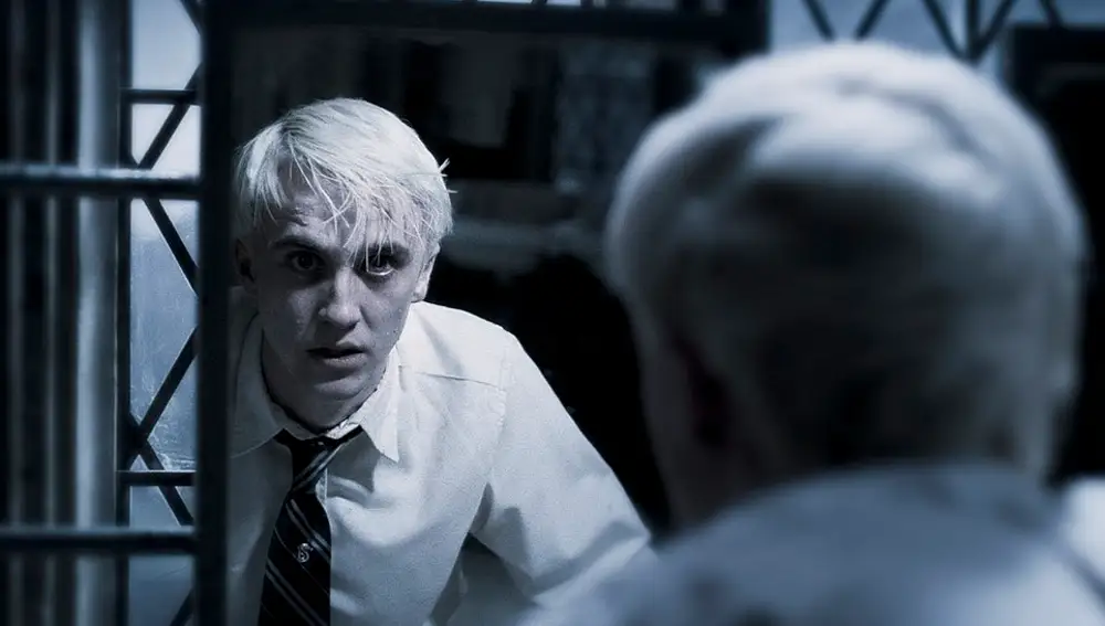 Tom Felton como Draco Malfoy en 'Harry Potter'