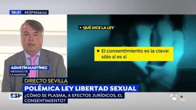 El abogado de La Manada, Agustín Martínez, indignado con la nueva ley de libertad sexual: 