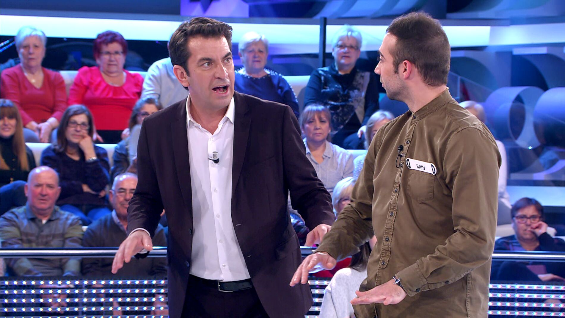 Arturo Valls y Brin impresionan realizando el 'bucle mortal' en '&iexcl;Ahora caigo!'