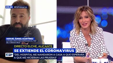 La angustia del español que regresó de Milán, 5 días esperando los resultados del coronavirus