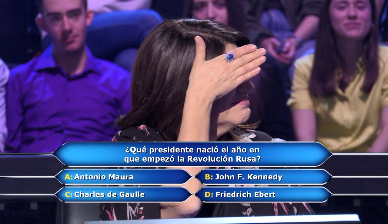 María Hernández, a por los 100.000 euros de '¿Quién quiere ser millonario?': ¿Arriesga y gana?