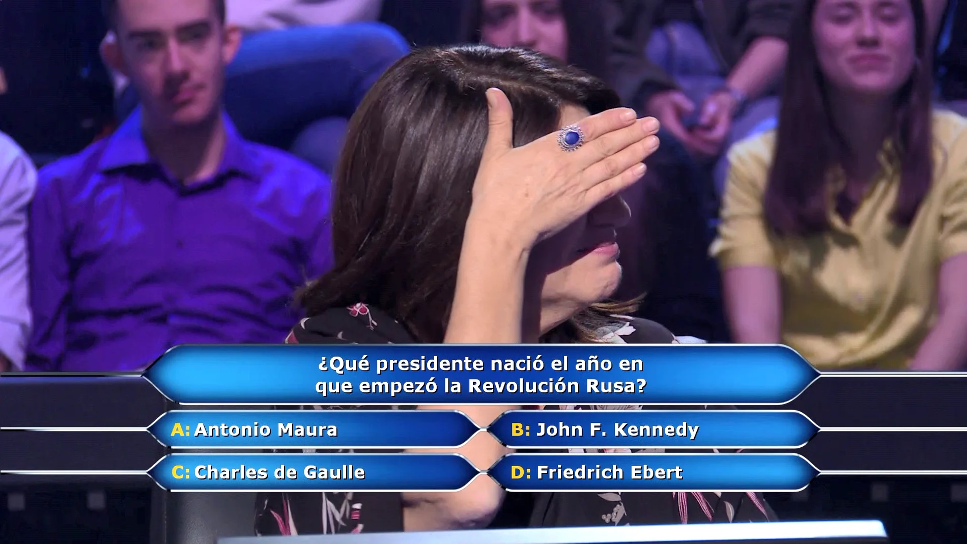 María Hernández, a por los 100.000 euros de '¿Quién quiere ser millonario?': ¿Arriesga y gana?