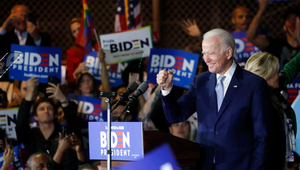 Joe Biden encabeza el supermartes en las primarias demócratas