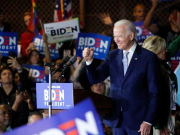 Joe Biden encabeza el supermartes en las primarias demócratas