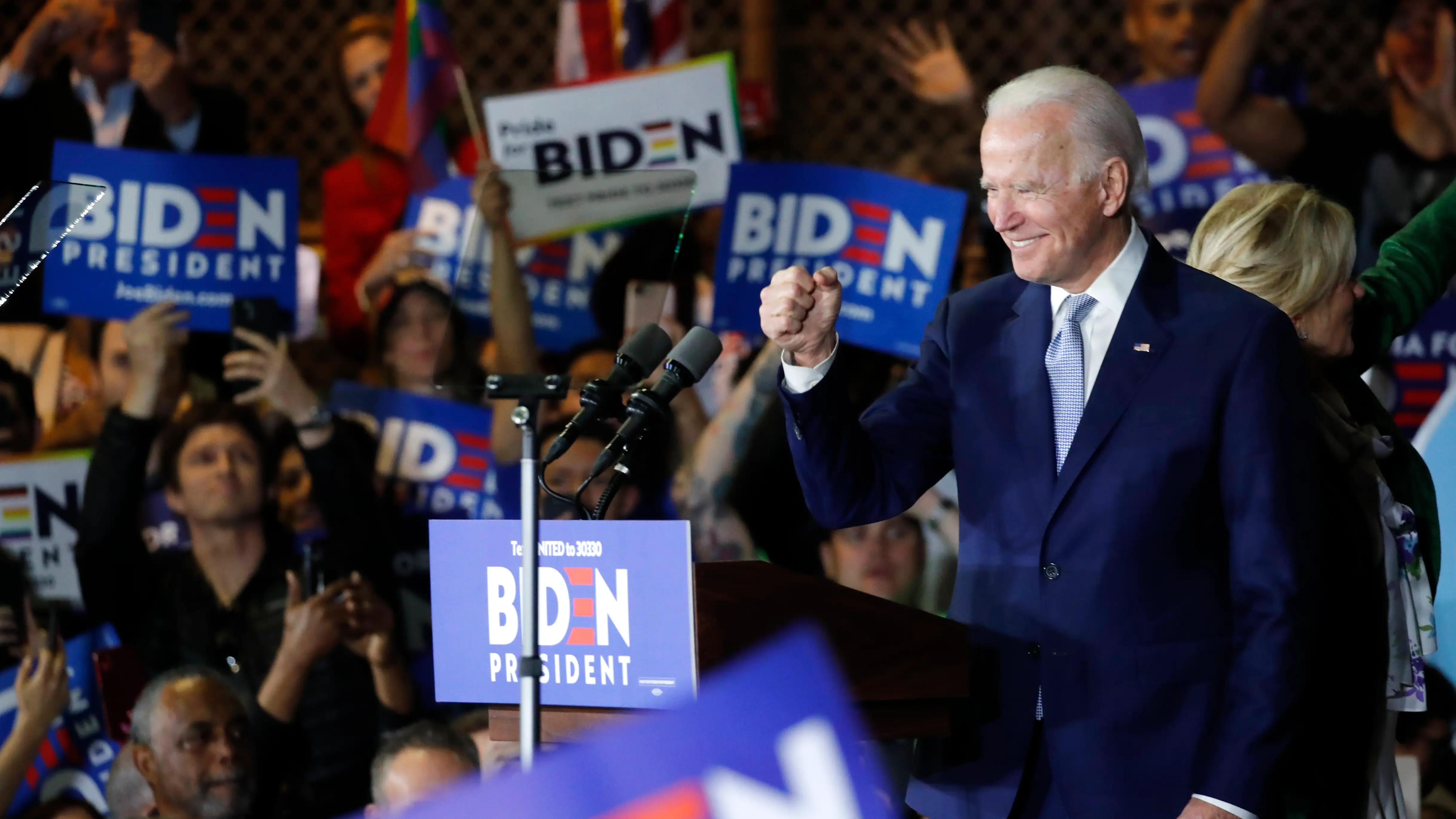 Joe Biden encabeza el supermartes en las primarias demócratas Joe Biden encabeza el supermartes en las primarias demócratas