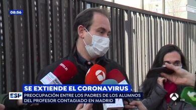 Normalidad en el colegio donde un profesor ha dado positivo en coronavirus: 
