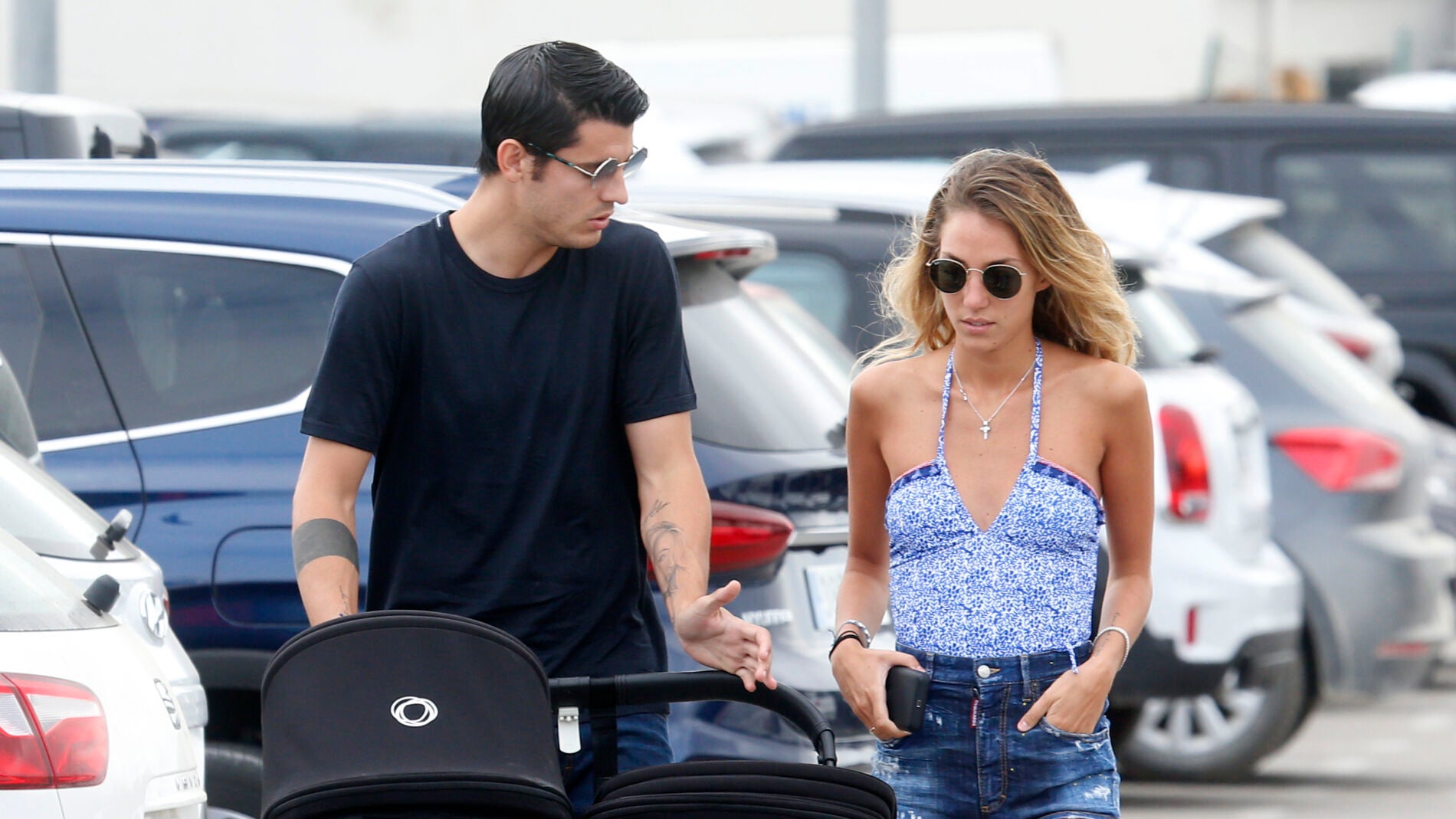 Alice Campello y Álvaro Morata