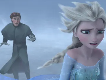 Hans y Elsa en 'Frozen' Hans y Elsa en 'Frozen'