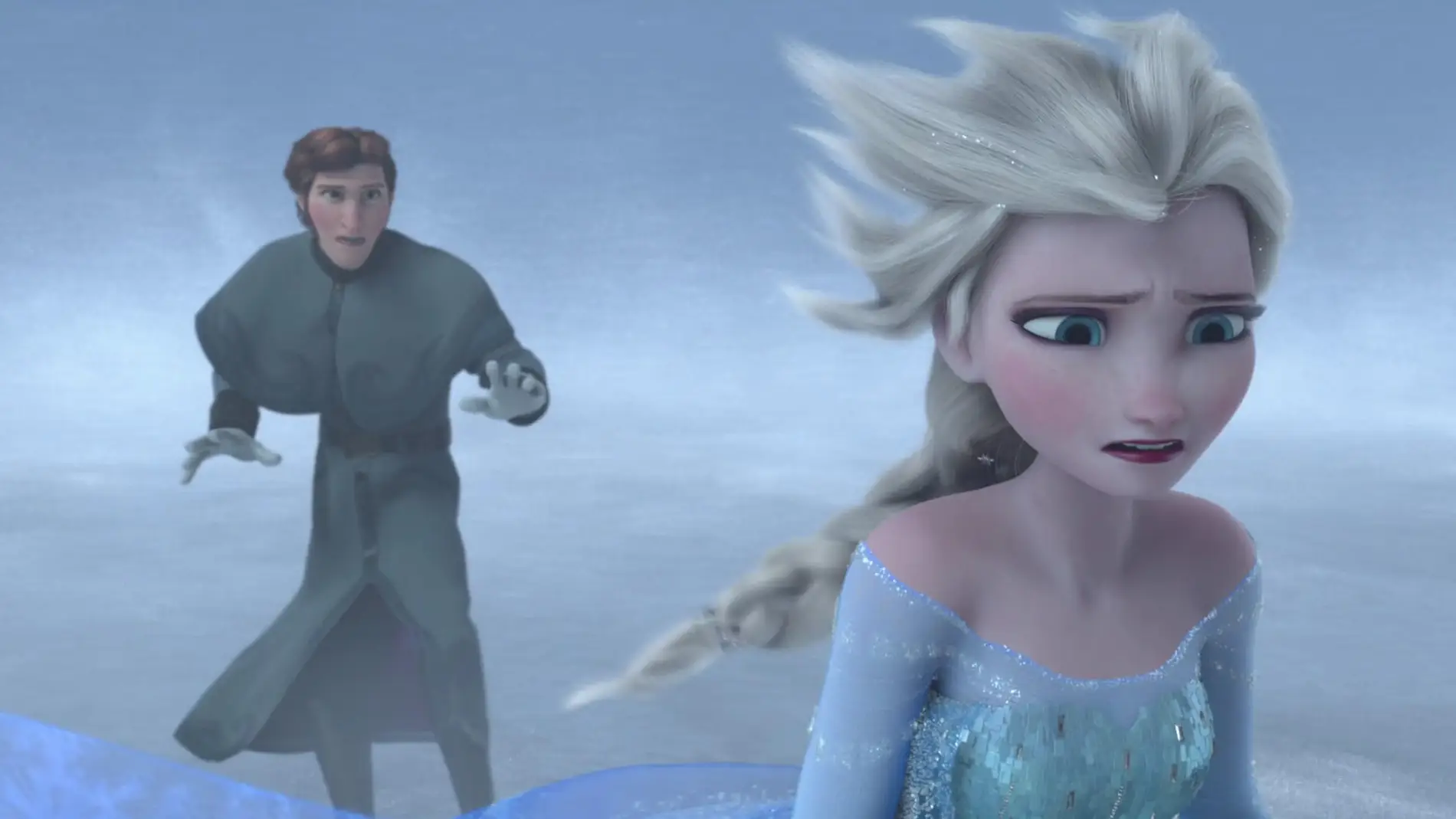 Hans y Elsa en 'Frozen'