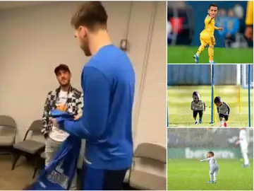El encuentro entre Doncic y hazard que ha generado todo tipo de 'memes' El encuentro entre Doncic y hazard que ha generado todo tipo de 'memes'