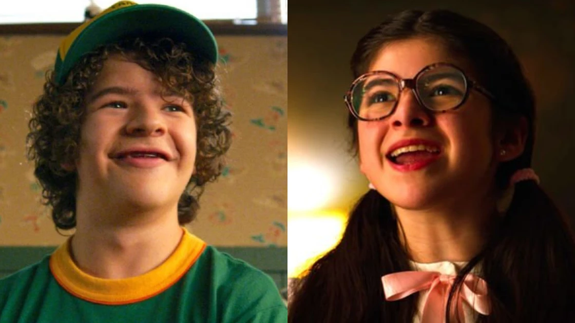 Dustin y Suzie en 'Stranger Things' Dustin y Suzie en 'Stranger Things'