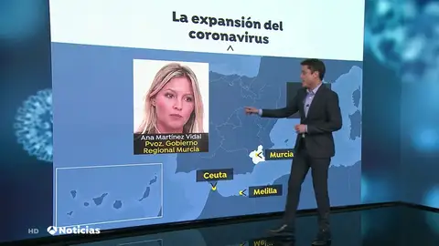 El coronavirus no ha llegado a Murcia porque no hay AVE según la portavoz del gobierno regional El coronavirus no ha llegado a Murcia porque no hay AVE según la portavoz del gobierno regional