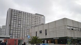 Vista general del Hospital universitario de La Paz en Madrid