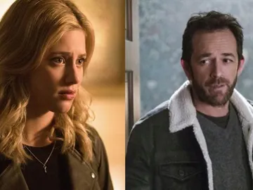 Lili Reinhart y Luke Perry en 'Riverdale' Lili Reinhart y Luke Perry en 'Riverdale'