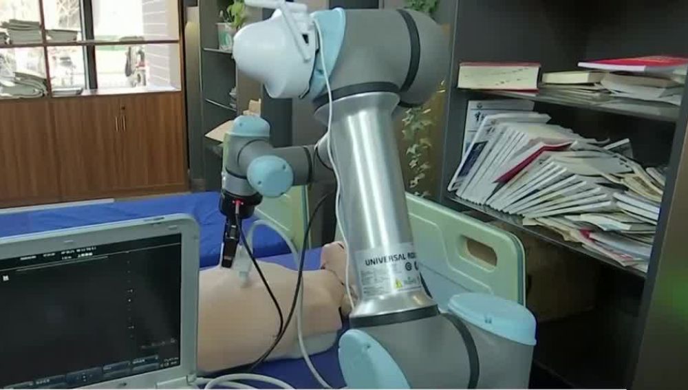 Brazo robot en China
