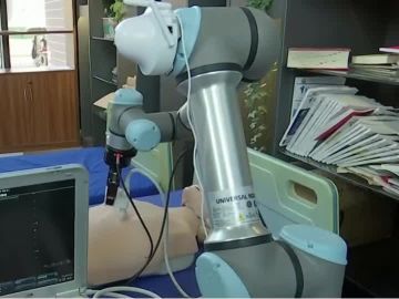 Brazo robot en China