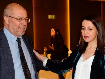 Francisco Igea e Inés Arrimadas Francisco Igea e Inés Arrimadas