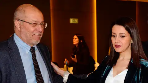 Francisco Igea e Inés Arrimadas Francisco Igea e Inés Arrimadas