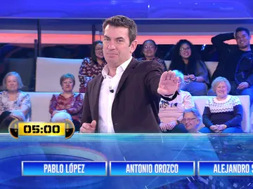 ¿Cuánto sabes de Alejandro Sanz, Pablo López y Antonio Orozco? Ponte a prueba con este 'Entre tres' en '¡Ahora caigo!' ¿Cuánto sabes de Alejandro Sanz, Pablo López y Antonio Orozco? Ponte a prueba con este 'Entre tres' en '¡Ahora caigo!'