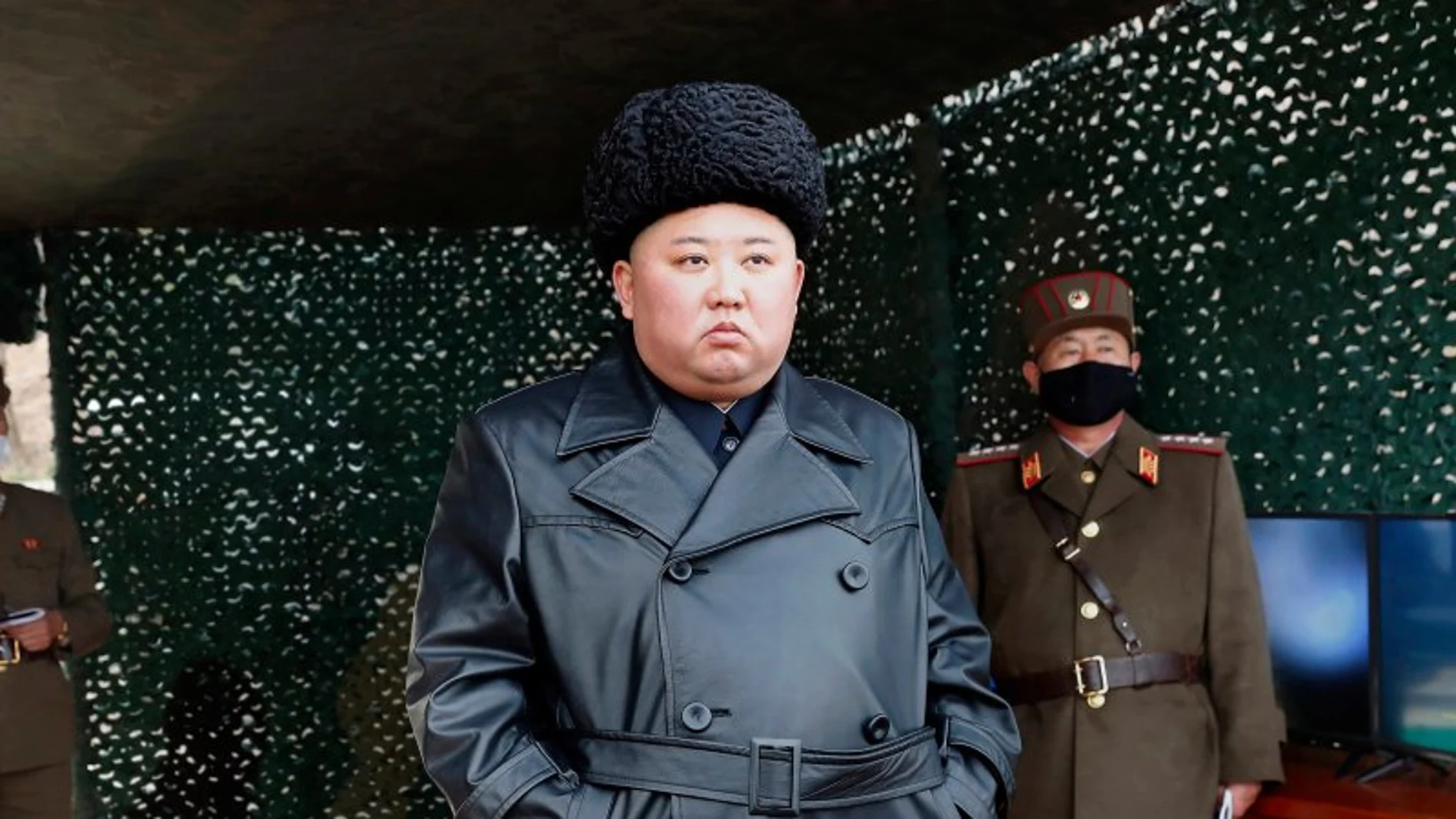 Foto de Kim Jong-Un compartida con los medios por KCNA Foto de Kim Jong-Un compartida con los medios por KCNA
