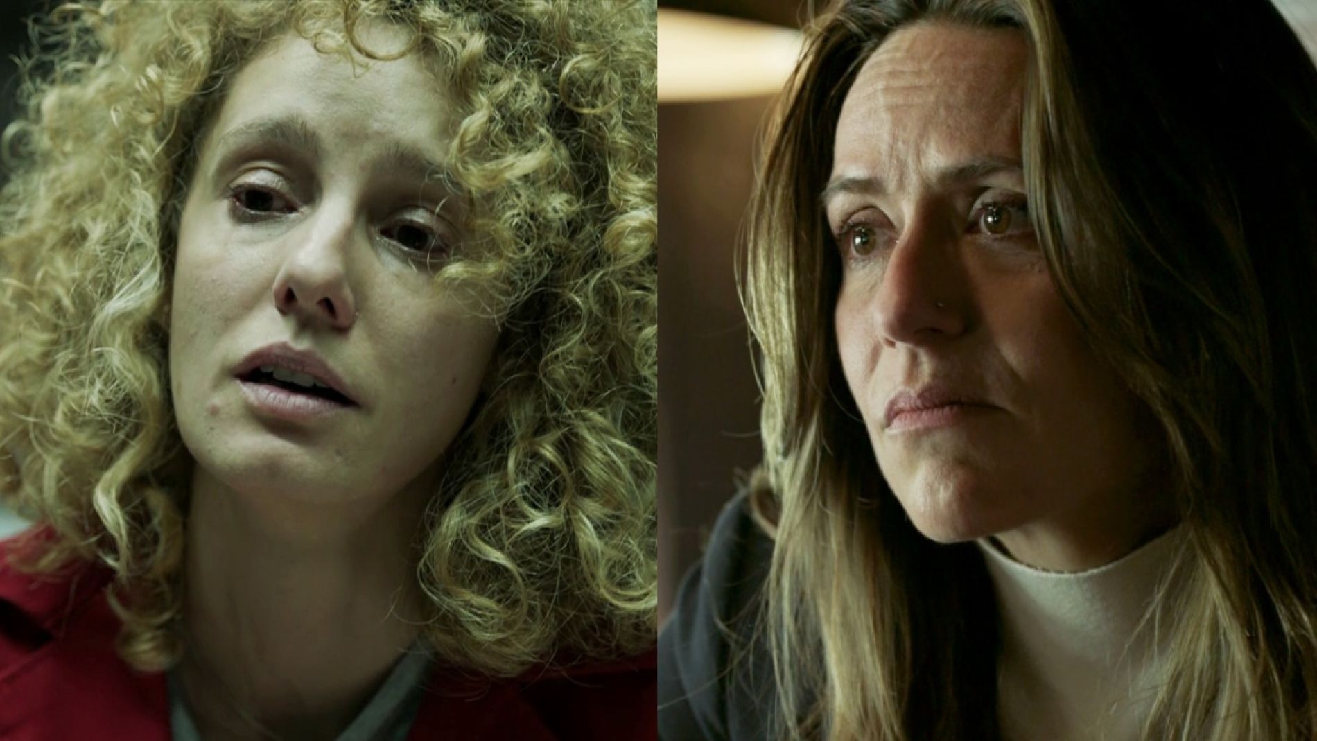 Esther Acebo y Itziar Ituño en 'La Casa de Papel'