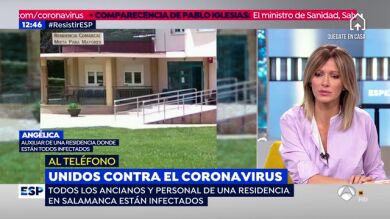 Desesperación en una residencia de ancianos de Salamanca donde se han contagiado todos: 