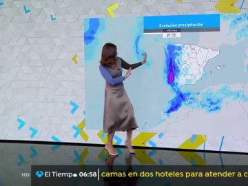 La previsión del tiempo.