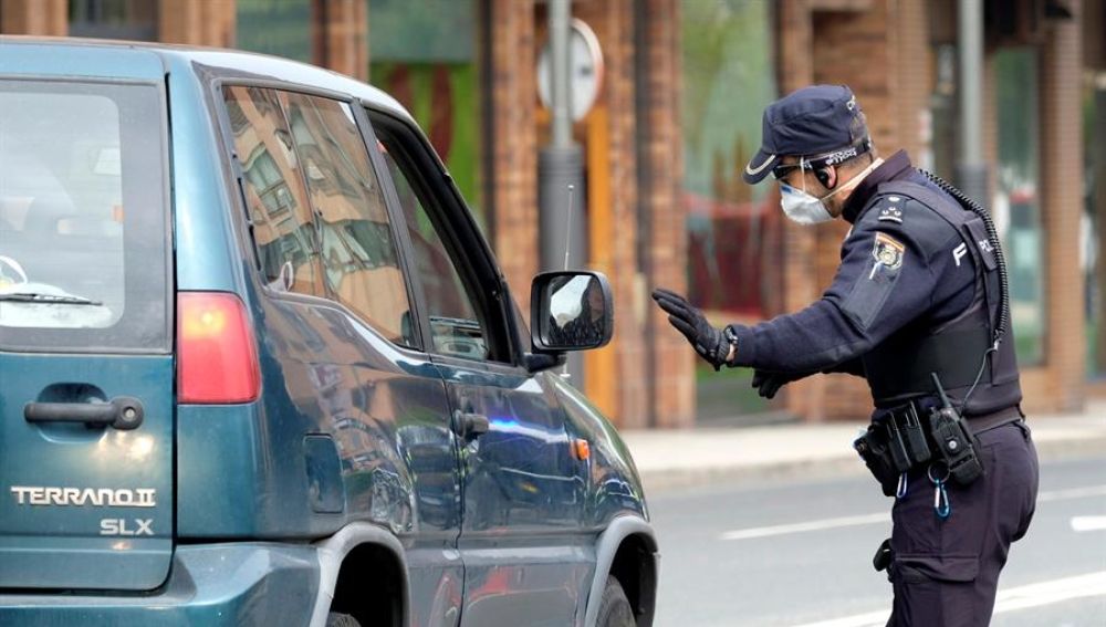 Dispositivo policial por el coronavirus